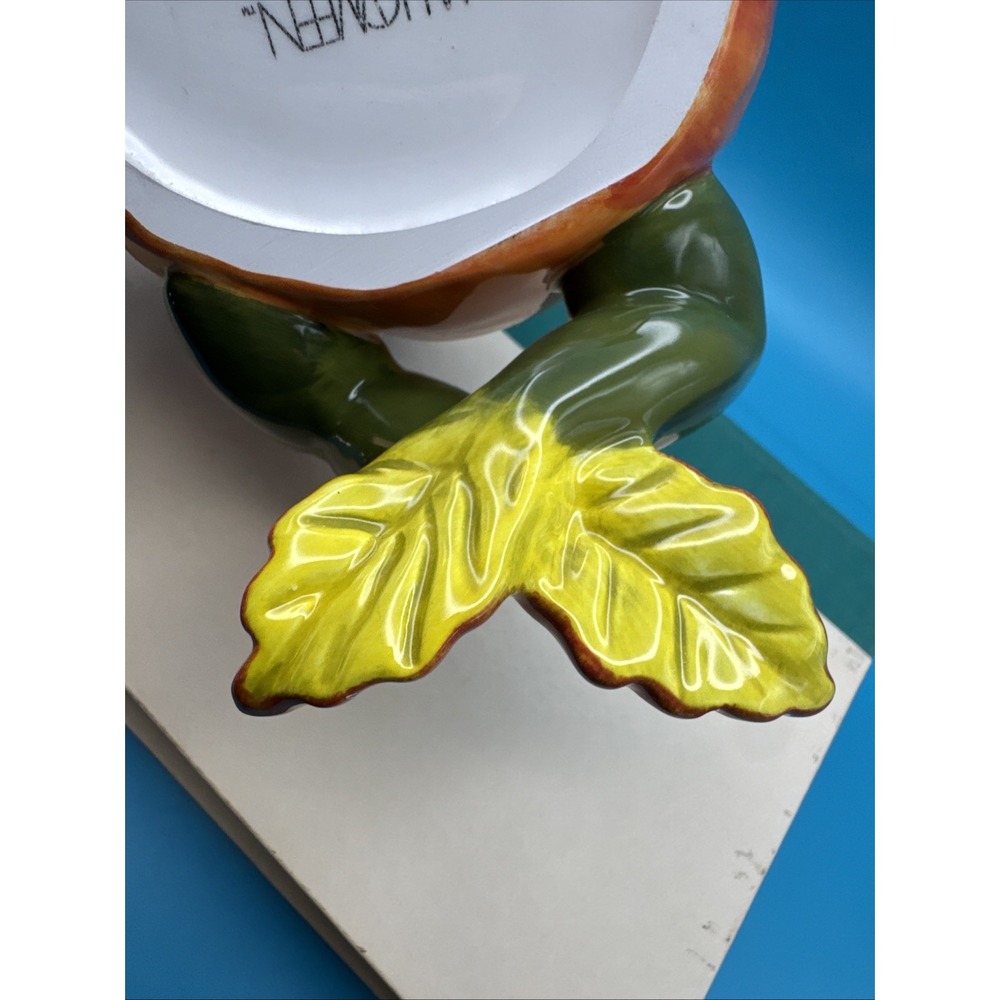Dept 56 Anthropomorphic Halloween Candle Holder Shelf Sitter Deparatment Pumpkin - Picture 8 of 9